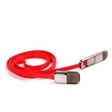 کابل یو اس بی به لایتنینگ و میکرو یو اس بی ریمکس مدل Transformers Remax Transformers Data Line High Speed USB To Lightning And microUSB Cable